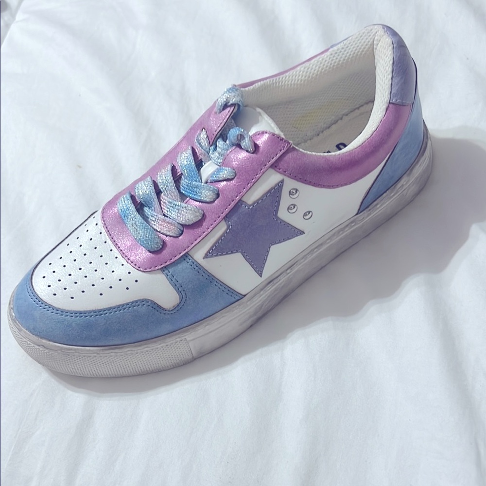 Hey Girl by CORKY'S CONSTELLATION Sneaker in Pastel MULTI color size 7
